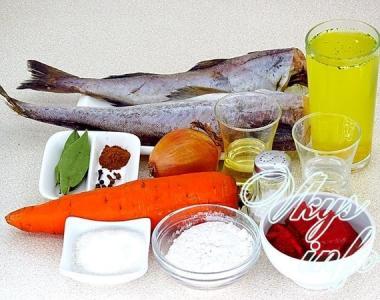 Минтай под маринадом из моркови и лука – блюдо, проверенное временем