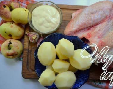 Gjel deti i shijshëm me patate në furrë: si të gatuaj?